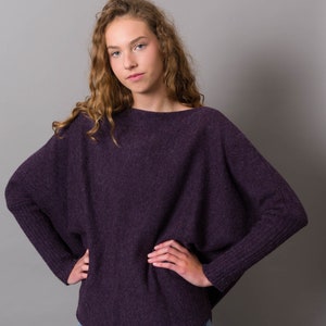 British wool Multiway cardigan jumper image 2