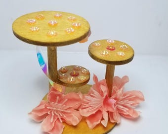 Decoración del recinto de la araña saltadora