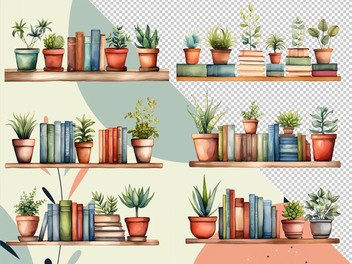 100 Printable Book Clipart Border, Stacked Old Books, Vintage ...
