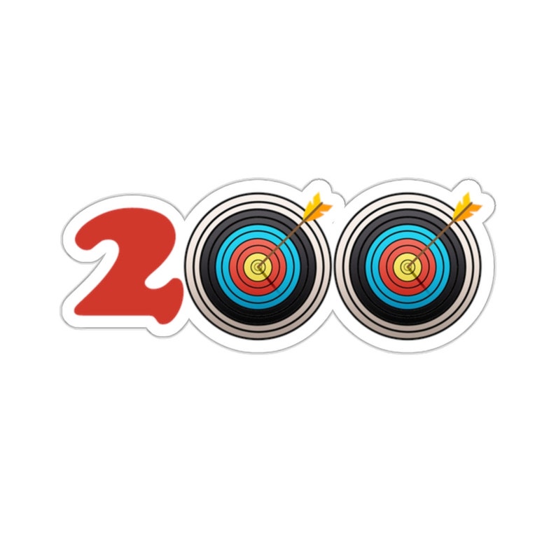 Archery Sticker, Achievement Sticker, Archery Tournament Score, Score ...