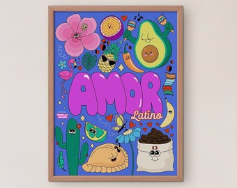 Hispanic Latino Latinx Heritage Month Art Print Empowerment