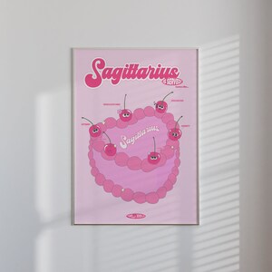 Schütze Wand Kunst Poster, Schütze Sternzeichen Geschenke, Schütze Wand Kunst Sternzeichen Poster Druck Geschenke für sie, Schütze Poster, Digital