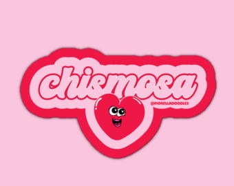 Chismosa Sticker, Funny Spanish, Latino Humor, Chisme, Sassy Bilingual Saying for Laptop & Water Bottle
