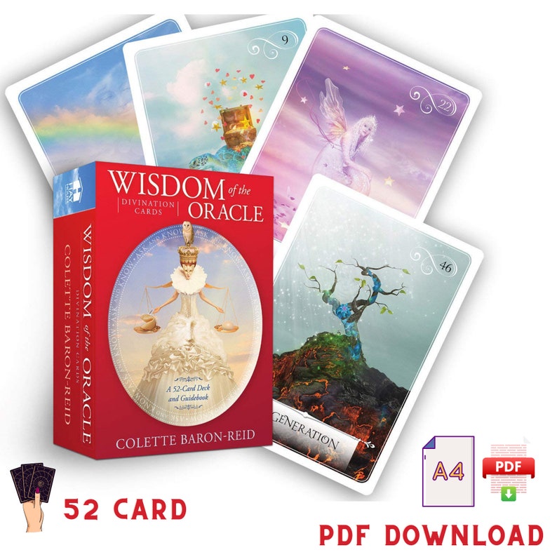 Moonology Tarot Wisdom of the Oracle Divination Cards Ask and Know ...