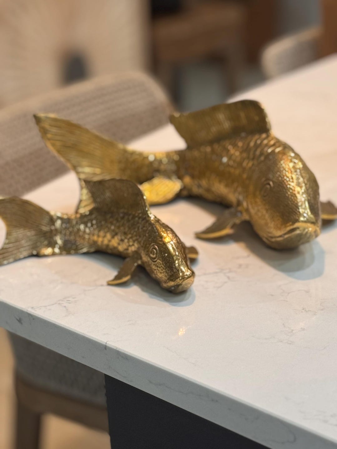 Vintage Brass Koi Fish | Pair | in Stock - Etsy
