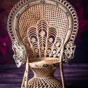 Emmanuel Kid’s Peacock Chair | Rattan | In Stock