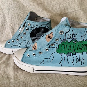 Stray Kids SKZ SKZOO Oddinary Hand Painted Custom High-Top Sneakers Shoes