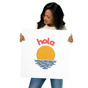Hola Poster