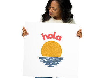 Hola Poster