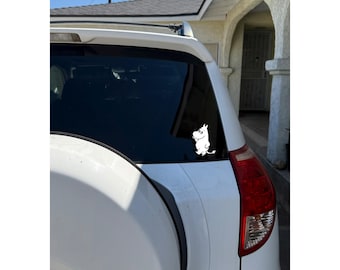 Moomin Walking Vinyl Decal