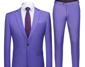 Suits for Menplum 3 Pieces Suitsslim Fit Suits Wedding - Etsy