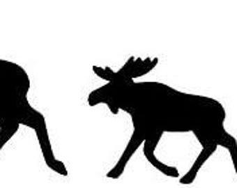Elk Sticker Motorhome Caravan Camper Elk Wildlife Holiday Womi Pegatina Promotion