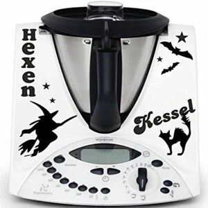 Witch&#39;s cauldron sticker for Thermomixer TM31 Sticker TMX 31 TM6 TM5