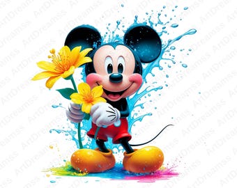 Mickey Mouse Clipart, Mickey Mouse PNG, Cute Mickey Mouse, High Quality