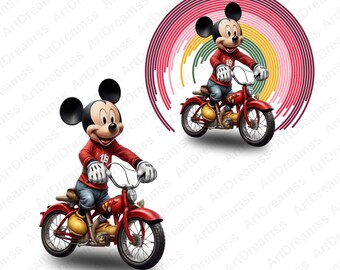 Micky Maus Clipart PNG, süße Micky Maus, Mickey Digital, Cartoon, hohe Qualität