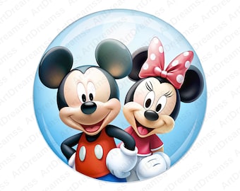Mickey en Minnie Clipart, schattige Mickey en Minnie PNG, Mickey Minnie voor shirt, Mickey Minnie Valentijnsdag, hoge kwaliteit