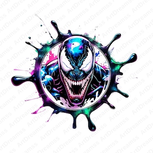 Venom Clipart, Venom PNG, Venom Splash, High Quality