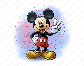 Mickey Mouse Clipart, Mickey Mouse PNG, Cute Mickey Mouse, High Quality