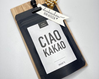 Farewell gift for kindergarten, school, educators, teachers. Ciao Kakao!