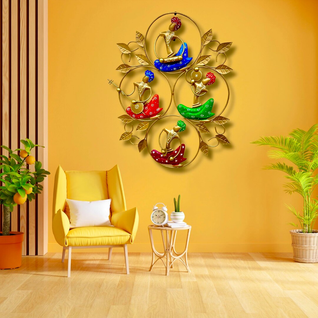 Metal Wall Art Frame Wall Hangings for Home Decoration Wall Etsy