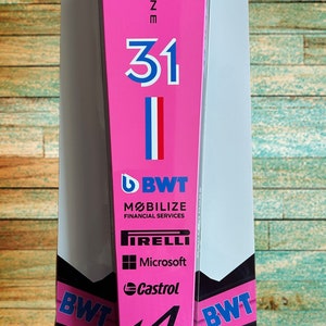 Esteban Ocon Replica F1 Alpine Nose Cone 2023 season Pink Livery