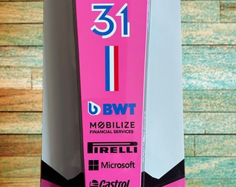 Esteban Ocon Replica F1 Alpine Nose Cone 2023 season Pink Livery