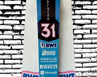 Esteban Ocon Replica F1 Alpine Nose Cone 2024 season