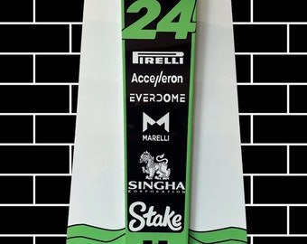 Zhou Guanyu Replica Stake F1 Team Sauber F1 Nose Cone 2024