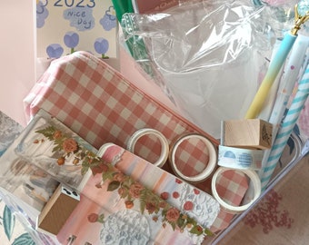 stationery scoop | lucky scoop | kawaii scoop |box stationery | mystery scoop | aesthetic stationery | +12 items | back to school
