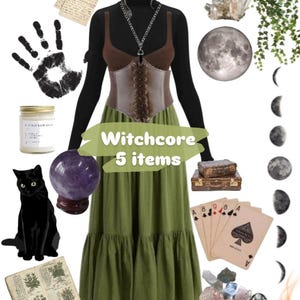 Witchcore | witch core| style bundle | Halloween | accessories | gift for her