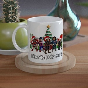 Roblox Mug / Mug for kids and adults / christmas gift / gamers mug / personalised /  for girls and boys / Gift for friends / 11oz Ceramic