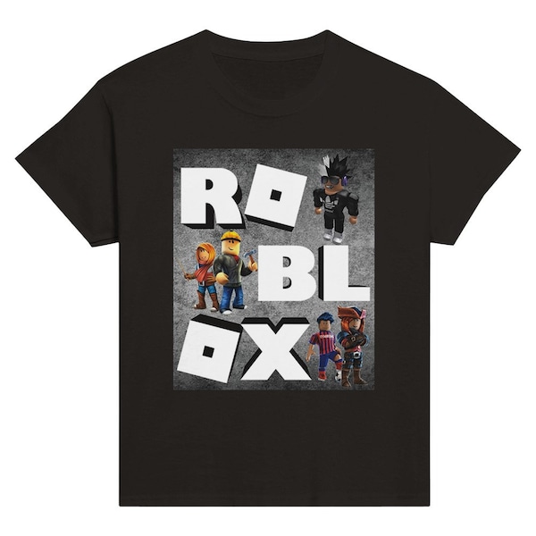 Roblox Kids / Personalised T-shirt / Roblox Tee / christmas / Birthdays / EID / Gamer T-shirt / gamer gift / roblox girl / roblox boy