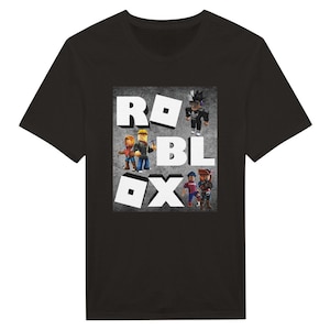Roblox Erwachsenen T-shirt / Geburtstags / EID / Gamer T-shirt / Unisex T-shirt Rundhals / Geschenk für Ihn / T-Shirt für Sie