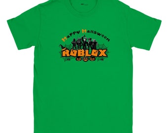 T-shirt halloween roblox neon | Active T-Shirt