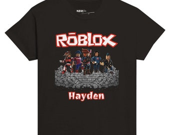 Roblox Kids T-shirt / Best Roblox Personalised Gift / Tee for kids / Roblox fans / gamers / personalised t-shirt / christmas / birthday