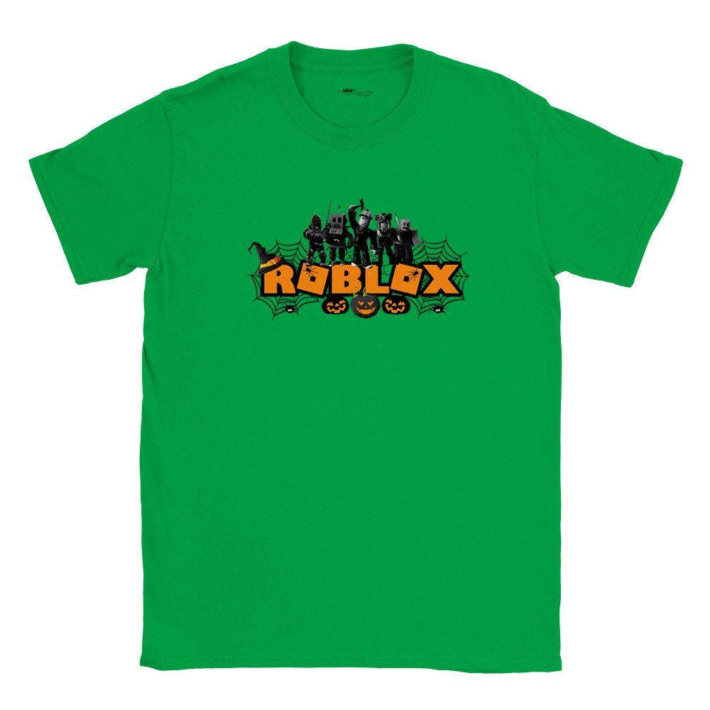 T-shirt halloween roblox neon Active T-Shirt for Sale by