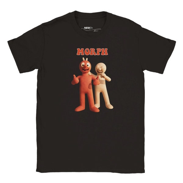 T-shirt Morph KIDS / Cadeau personnalisé / T-shirt pour enfants / Télévision pour enfants / Anniversaire / Noël / Eid / DTG / Impression haute qualité