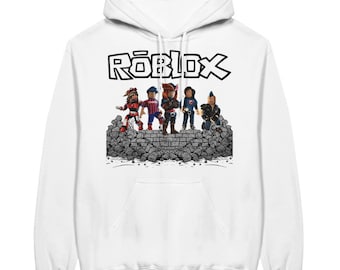 Sudadera unisex personalizada de Roblox para hombre y mujer, sudadera acogedora, regalo de cumpleaños para gamer, regalo de Navidad con diseño único