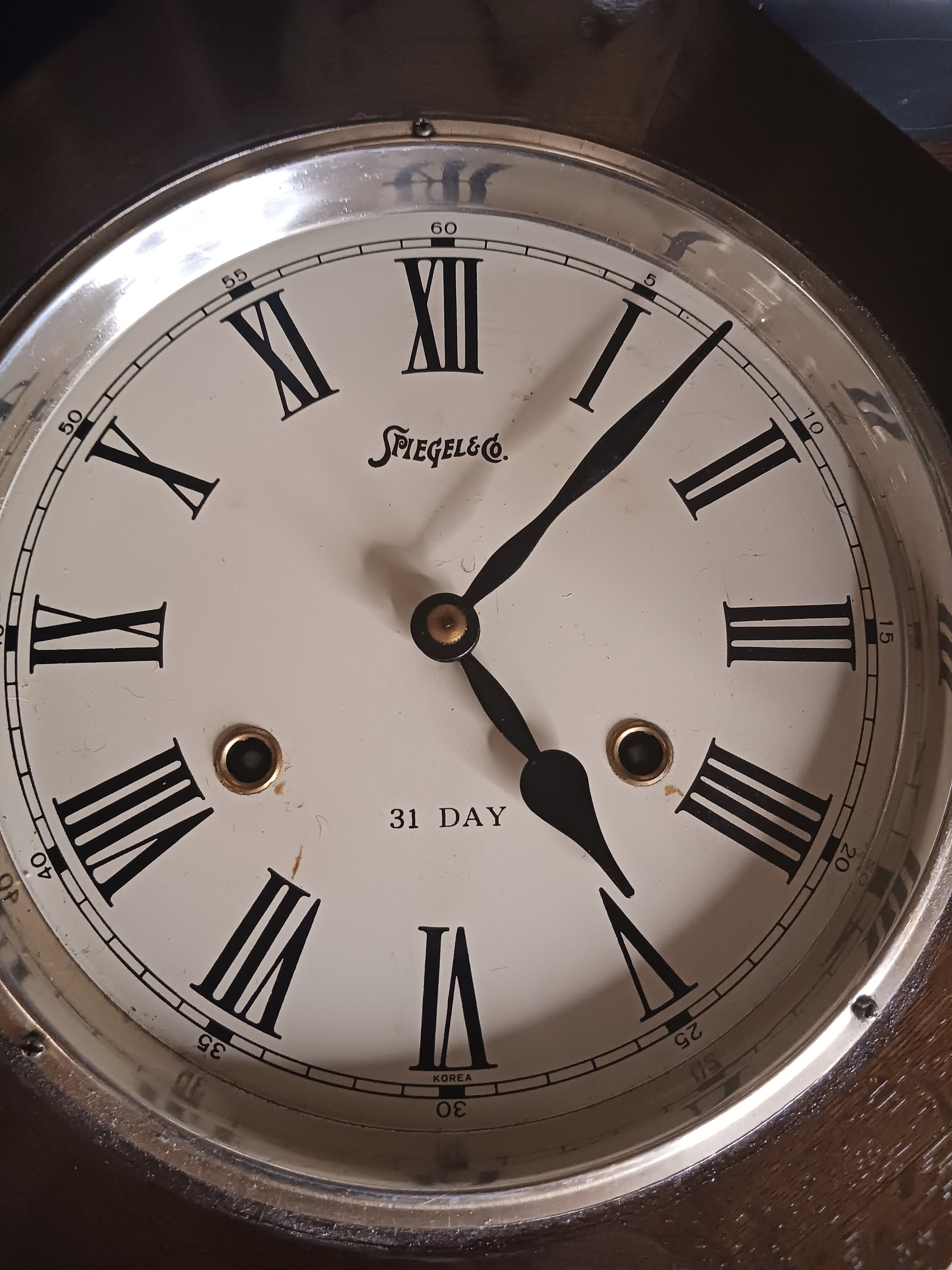 Vintage Spiegel & Co 31 Day Clock Etsy