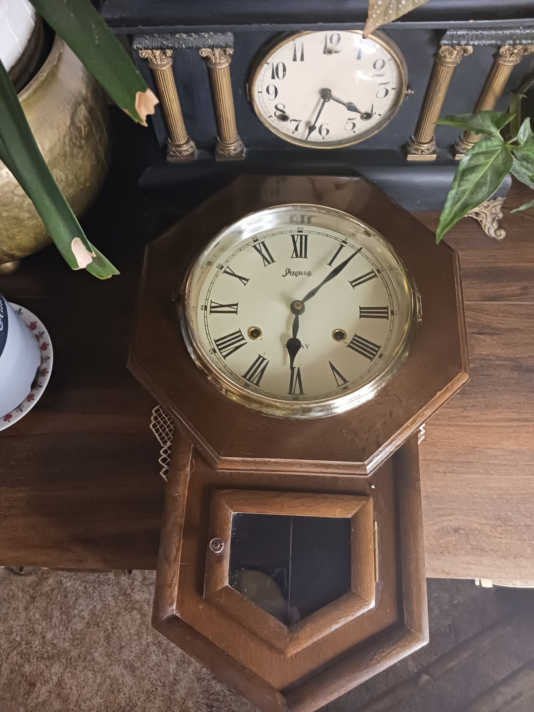 Vintage Spiegel & Co 31 Day Clock Etsy