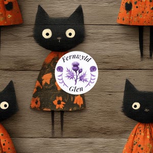 Cat Seamless Pattern: Commercial Use Digital Print (Instant Download)
