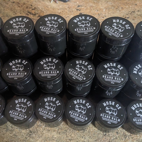 Musk Ox Organic Beard Balm 4oz