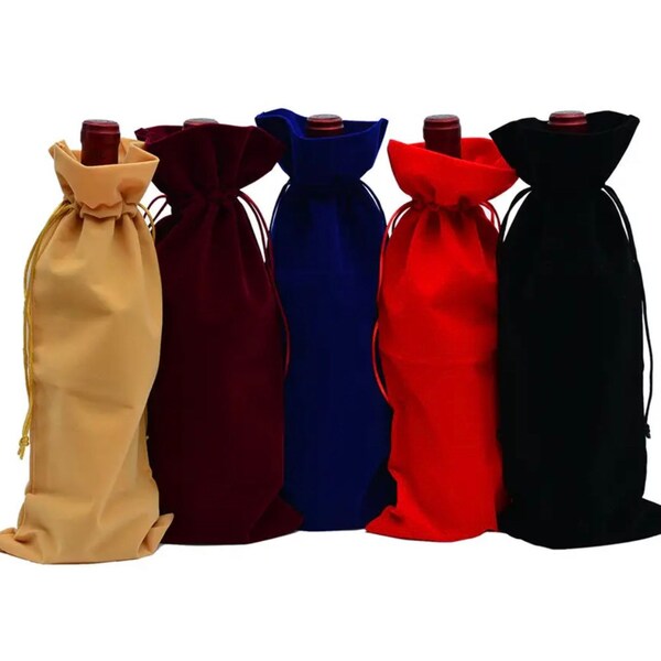 Wine Bottle Bag Etsy