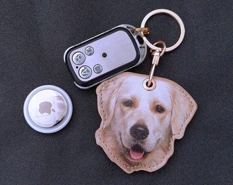 Labrador AirTag Keychain