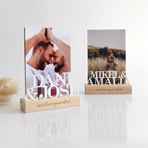 Portafotos Sois los siguientes personalizable