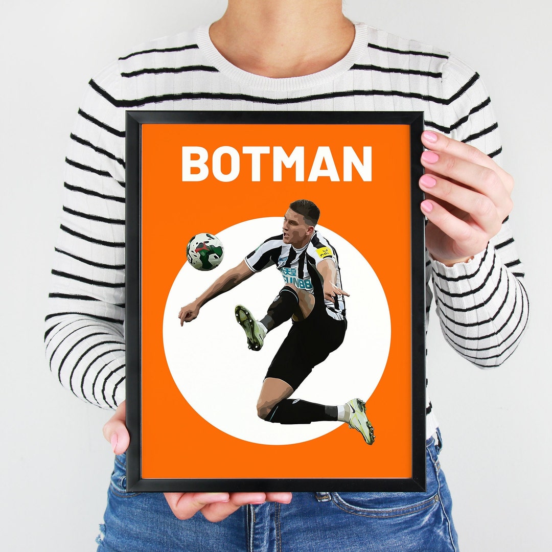 SVEN BOTMAN Newcastle United Silk Poster Print Various Sizes Etsy