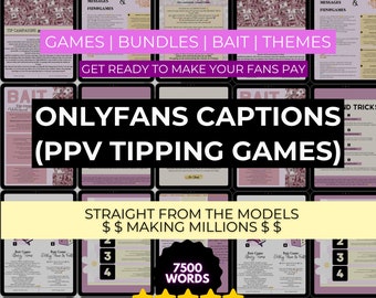 OnlyFans PPV Tip Campaigns: Content Ideas & Games (Digital Download)
