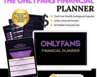 OnlyFans Financial Planner 2025: Content Calendar & Marketing (Digital Download)