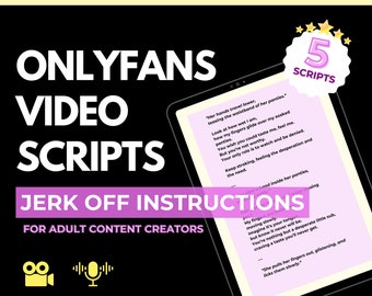 35 Dominant JOI Scripts: OnlyFans Roleplay, Tip-Triggering Commands (Digital Download) 2025