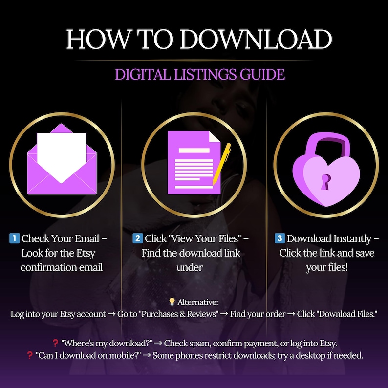 5. How to Download the OnlyFans Sexting Scripts Kit: A step-by-step guide image on downloading the bundle, ensuring creators can quickly access their high-converting templates and tools.